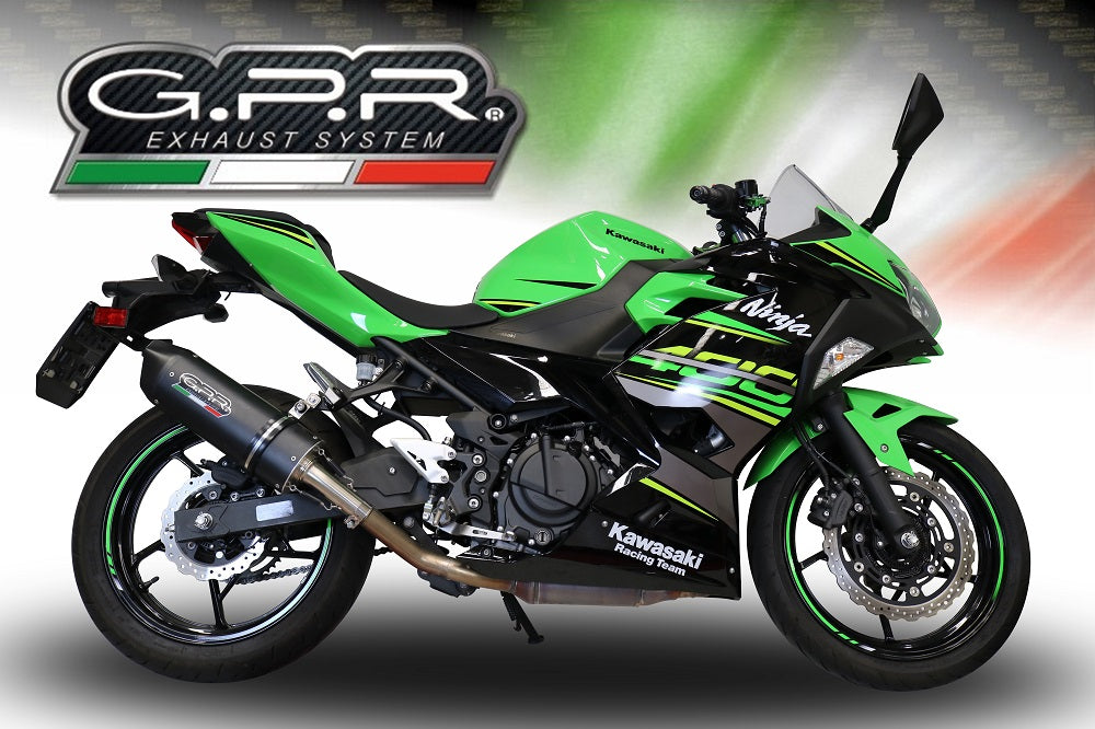 GPR Furore Evo4 Nero Exhaust – Kawasaki Ninja 400 2018/2022 e4 2018/2022 – image 6