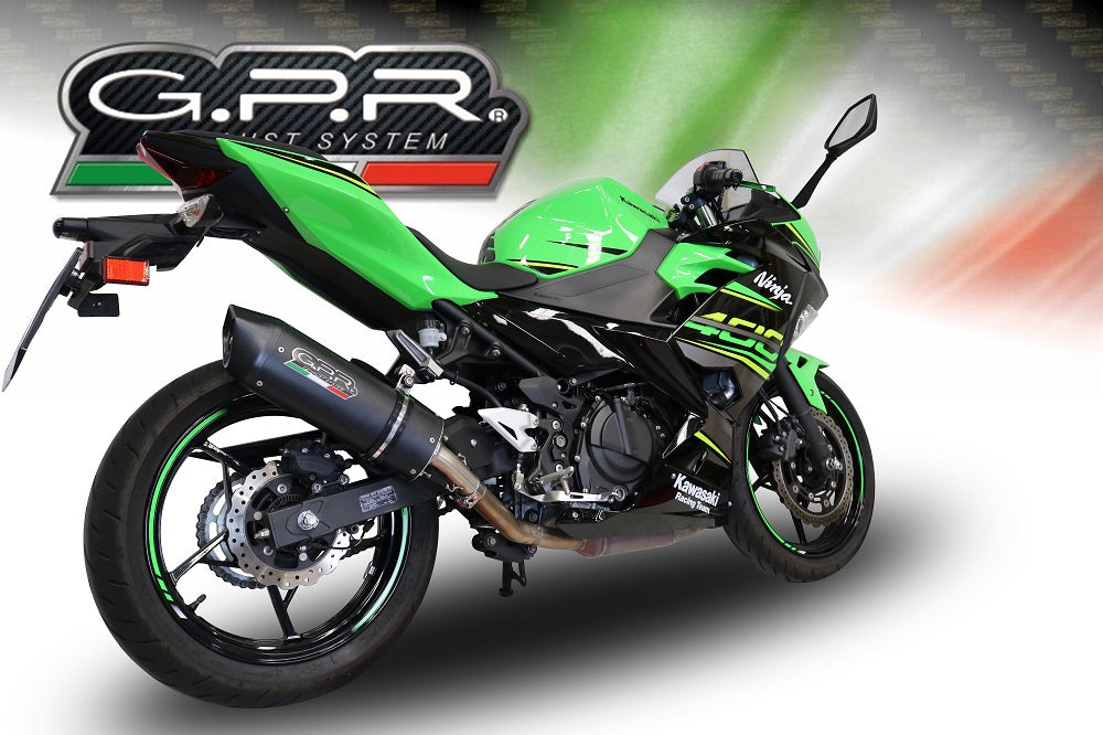 GPR Furore Evo4 Nero Exhaust – Kawasaki Ninja 500 2023/2025 e5 2023/2025 – image 7