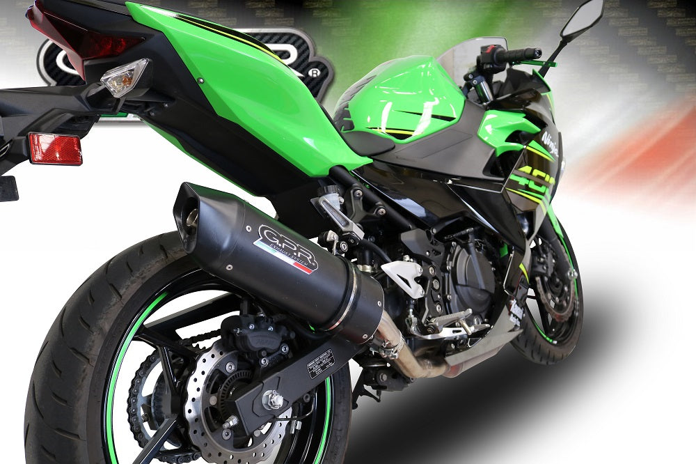 GPR Furore Evo4 Nero Exhaust – Kawasaki Ninja 400 2023/2025 e5 2023/2025 – image 8