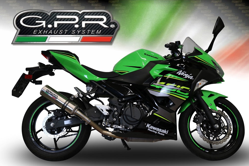 GPR M3 Inox Exhaust – Kawasaki Ninja 400 2018/2022 e4 2018/2022 – image 6