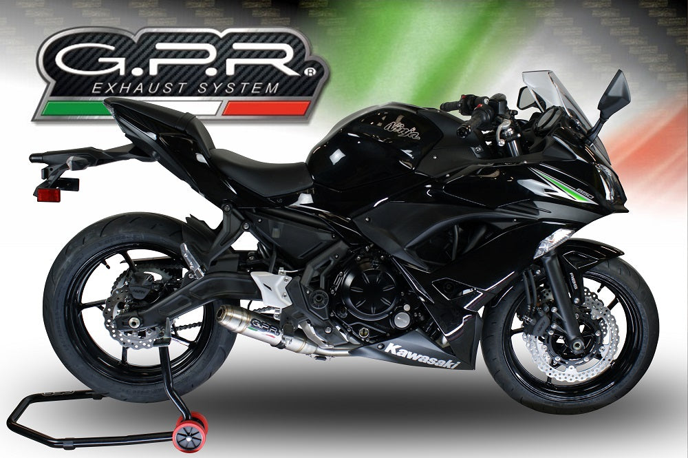 GPR Deeptone Inox Exhaust – Kawasaki Ninja 650 2017/2020 e4 2017/2020 – image 5