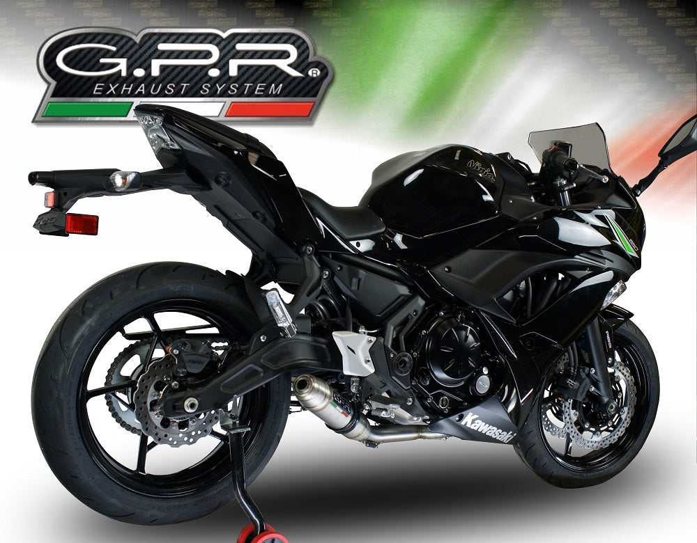 GPR Deeptone Inox Exhaust – Kawasaki Ninja 650 2017/2020 e4 2017/2020 – image 6