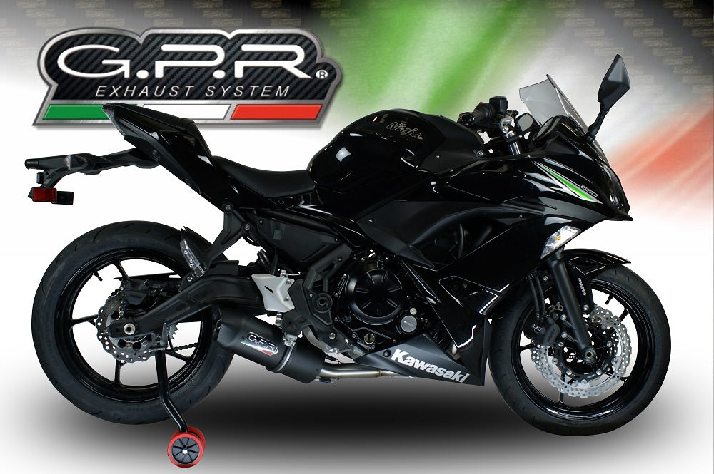 GPR Furore Evo4 Poppy Exhaust – Kawasaki Ninja 650 2023/2024 vers. EX650M 2023/2024 – image 5