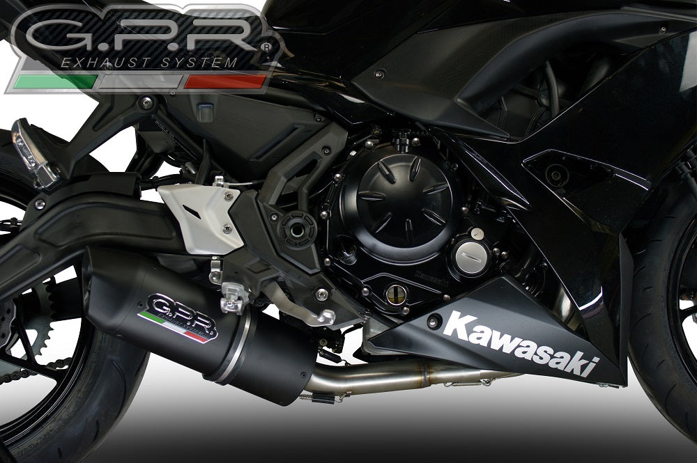 GPR Furore Evo4 Nero Exhaust – Kawasaki Z 650 650 2023/2024 vers. EX650M 2023/2024 – image 9