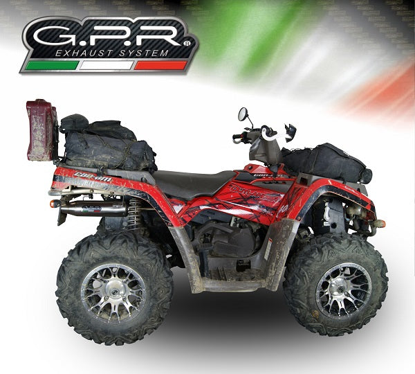 GPR Deeptone Atv Exhaust – Can Am Outlander 400 passo corto / short chassis 2005/2011 – image 6