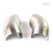 PAIR OF INOX INTAKE COVER - MAKINA MOTO