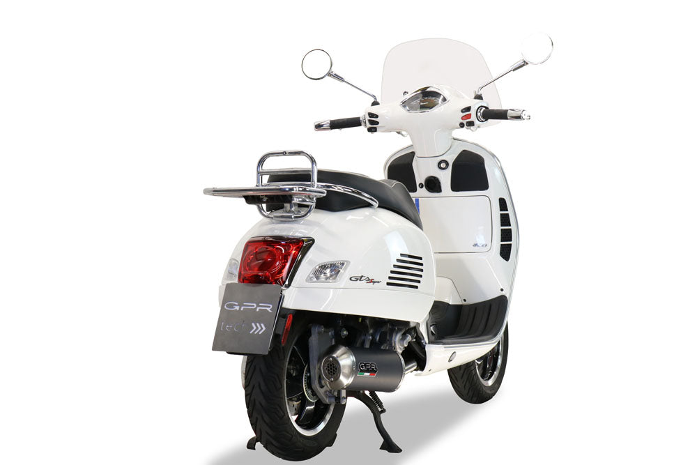 GPR Evo4 Road Exhaust – Piaggio Vespa 300 Gts-Gtv-S-Tour 2017/2018 e3 2017/2018 – image 8
