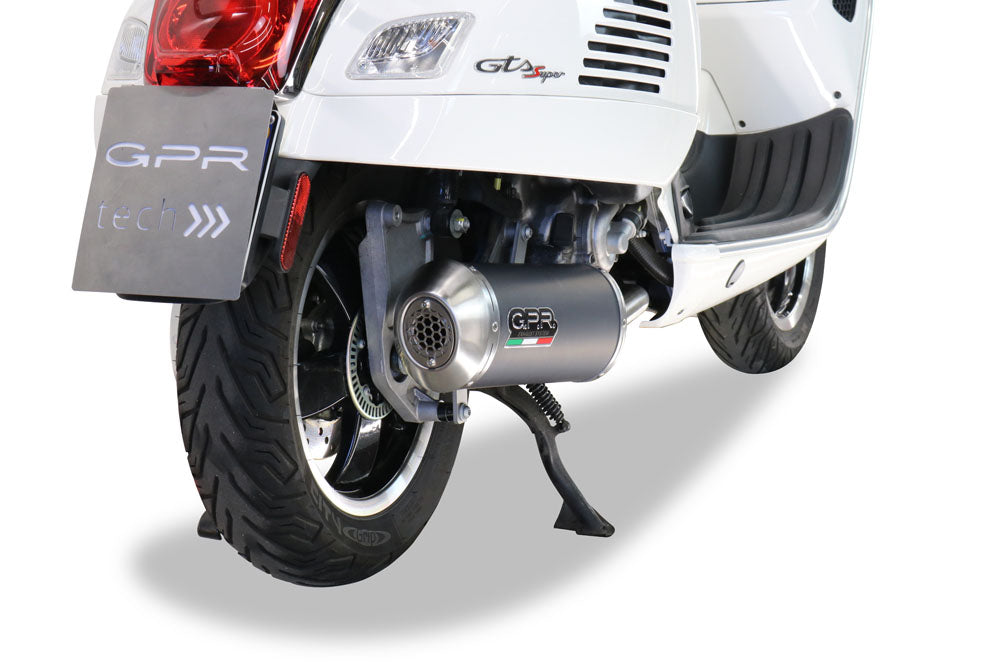 GPR Evo4 Road Exhaust – Piaggio Vespa Gts 250 i.e. 2005/15 2005/2015 – image 9