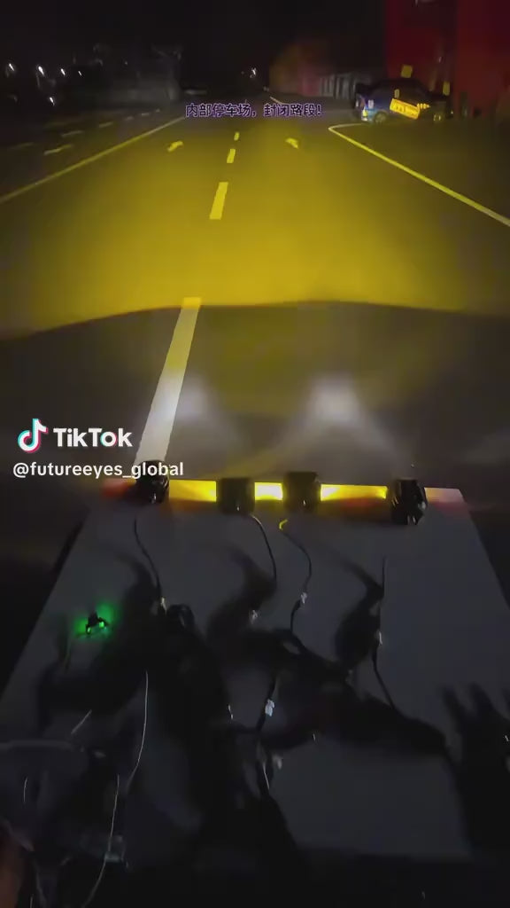 Load video: Future Eyes Galaxy U-2-Pairs Motorcycle Light Combo Kit (X100PRO + Z4 Flagship Set)