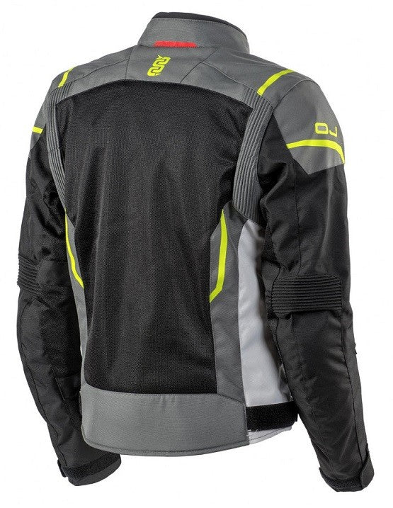 OJ STREAM BLACK DARK&LIGHT GREY JACKET