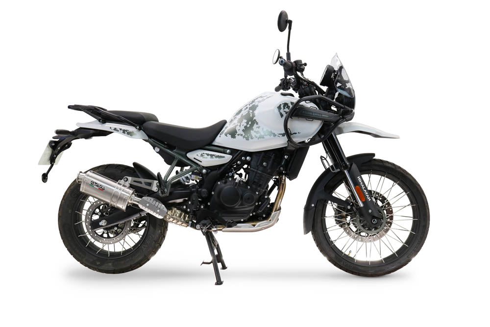 GPR Dune Triovale Titanio Exhaust – Royal Enfield Himalayan 450 2024/2025 e5 Plus 2024/2025