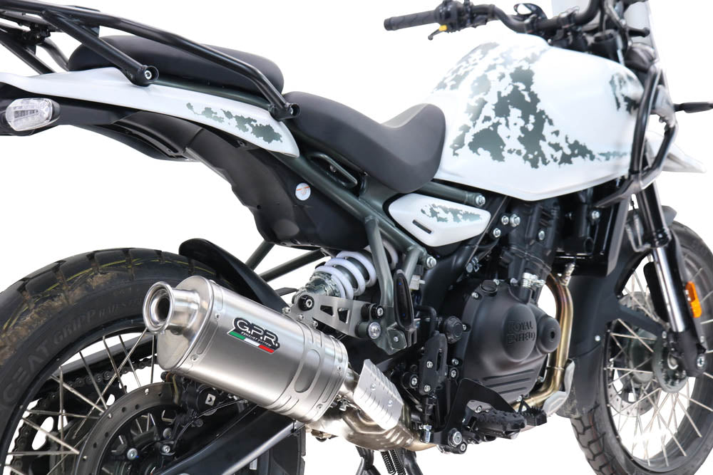 GPR Dune Triovale Titanio Exhaust – Royal Enfield Guerrilla 450 2024/2025 e5 Plus 2024/2025 – image 3