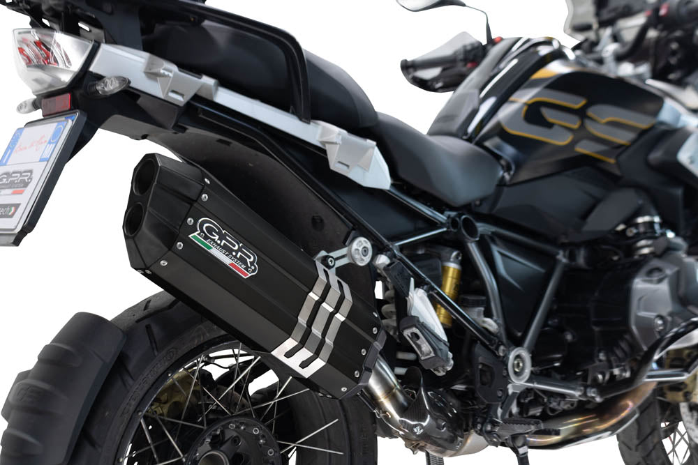 GPR Hyper Sonic Black Titanium Exhaust – Bmw R 1250 Gs 2021/2024 e5 2021/2024 – image 5