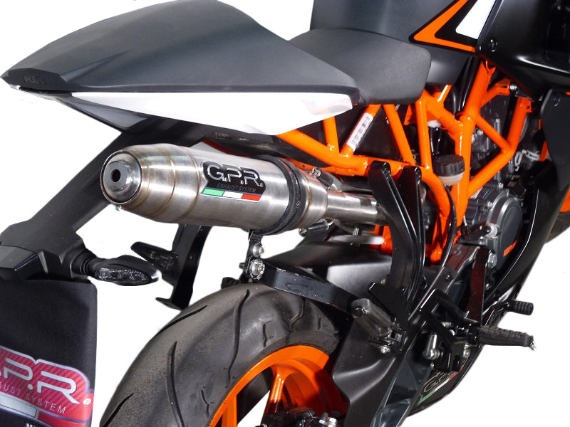 GPR Deeptone Inox Exhaust – Ktm Rc 125 2014/2016 e3 2014/2016 – image 7