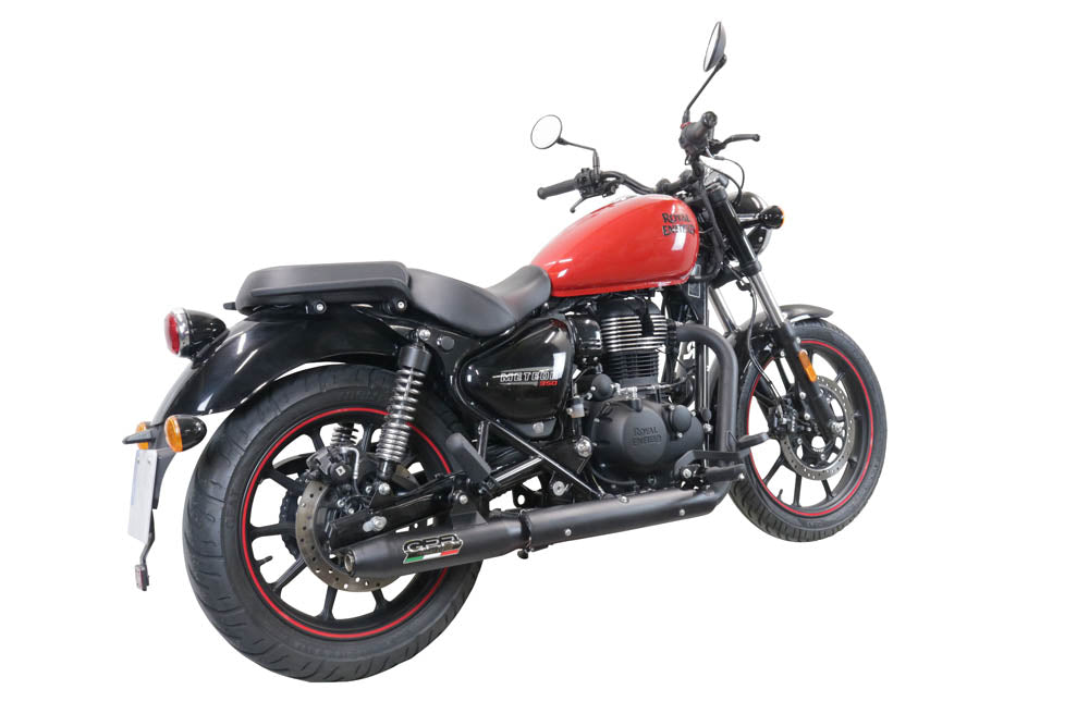 GPR Deeptone Nero Exhaust – Royal Enfield Meteor 350 2021/2023 e5 2021/2023 – image 4