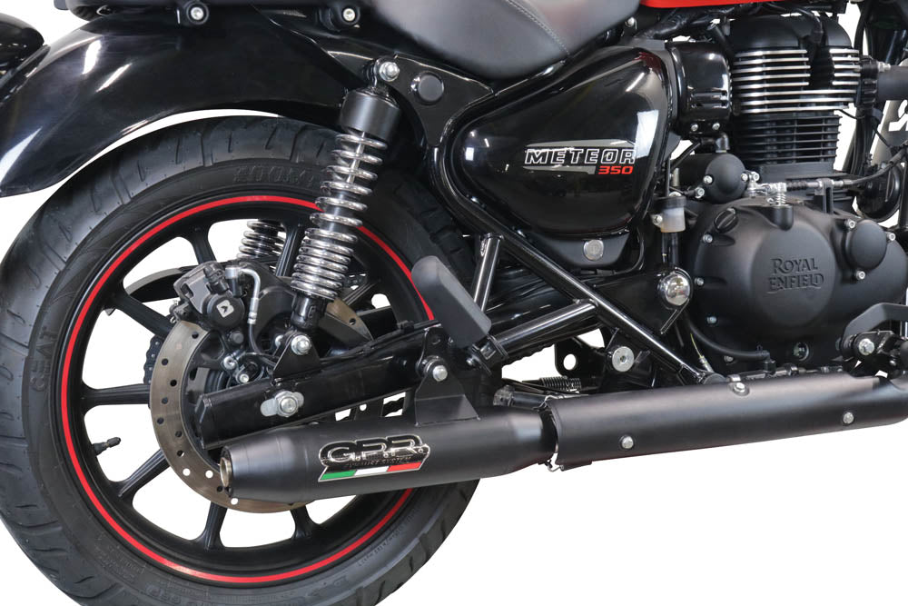 GPR Deeptone Nero Exhaust – Royal Enfield Classic 350 2022/2023 e5 2021/2023 – image 5