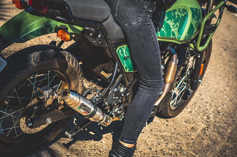 GPR Deeptone Inox Exhaust – Royal Enfield Himalayan 410 2017/2020 e4 D.36 2017/2020 – image 10