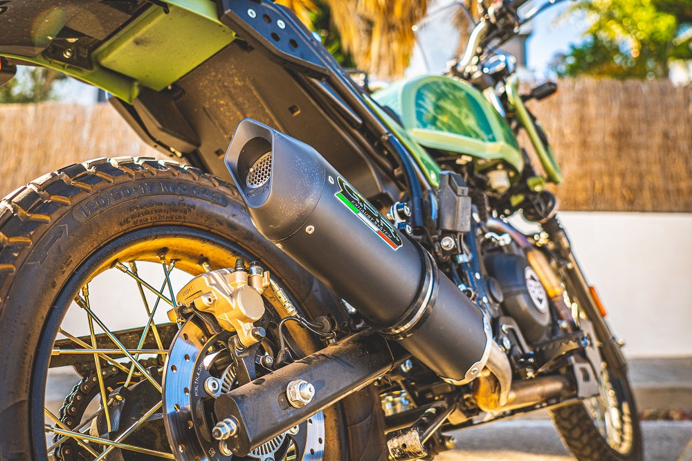 GPR Furore Nero Exhaust – Royal Enfield Himalayan 410 2017/2020 e4 D.36 2017/2020 – image 7