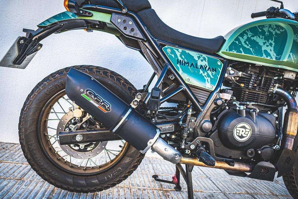 GPR Furore Nero Exhaust – Royal Enfield Himalayan 410 2021/2024 e5 2021/2024 – image 8