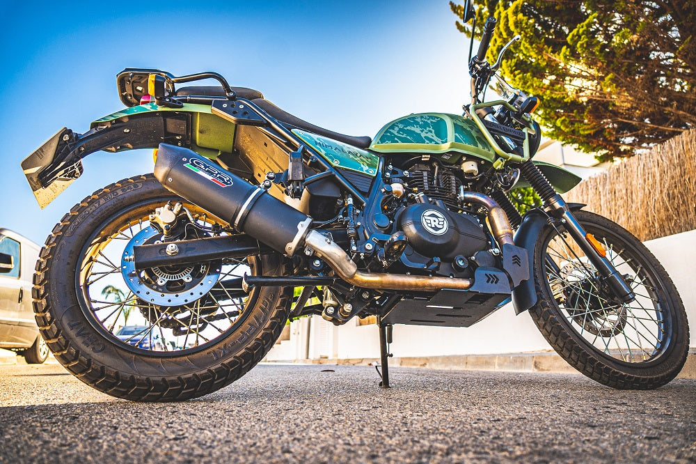 GPR Furore Nero Exhaust – Royal Enfield Himalayan 410 2017/2020 e4 D.36 2017/2020 – image 11
