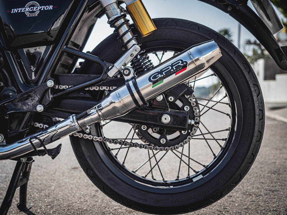 GPR Deeptone Inox Exhaust – Royal Enfield Continental 650 2021/2024 e5 2021/2024 – image 7