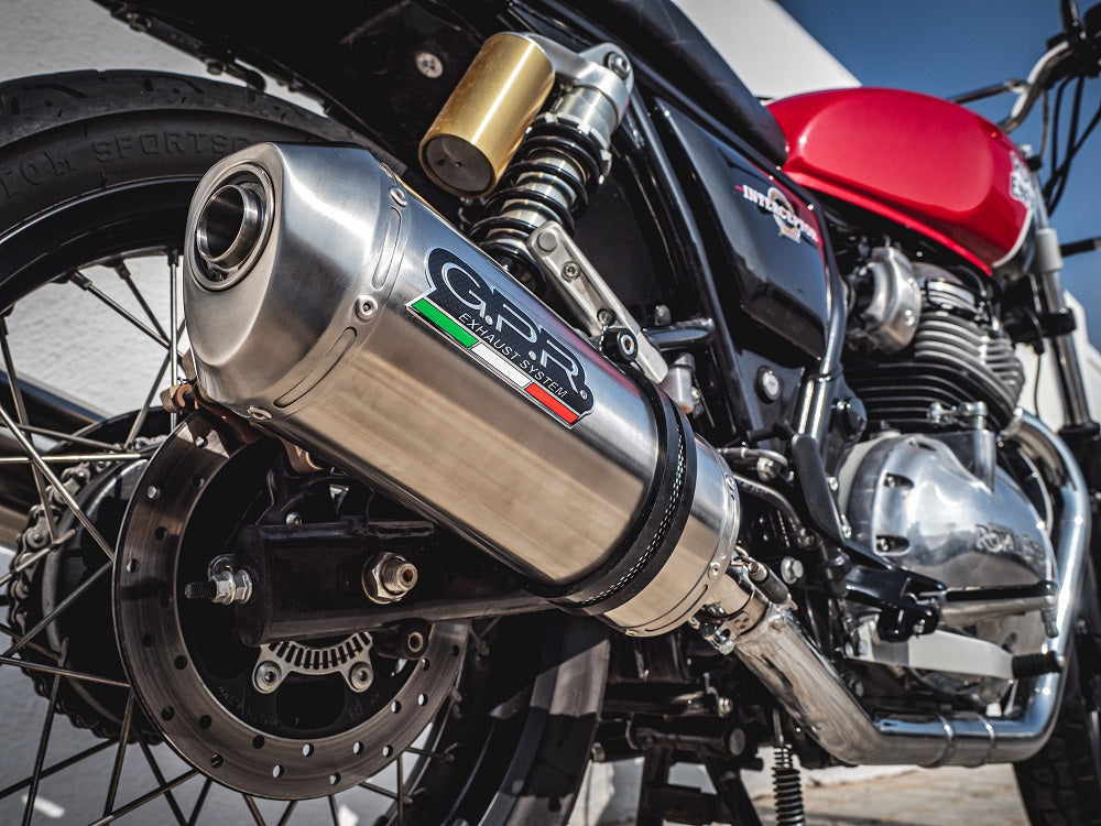 GPR Satinox Exhaust – Royal Enfield Continental 650 2019/2020 e4 2019/2020 – image 8