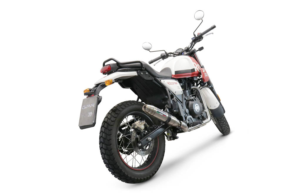 GPR Deeptone Inox Exhaust – Royal Enfield Scram 411 2022/2024 e5 2022/2024 – image 7