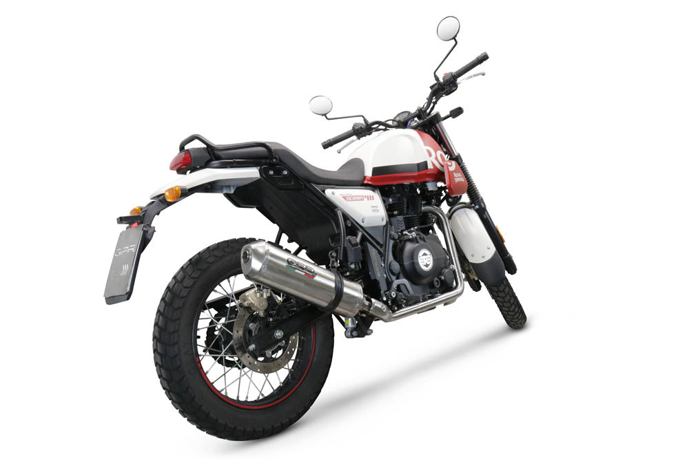 GPR Satinox Exhaust – Royal Enfield Scram 411 2022/2024 e5 2022/2024 – image 7