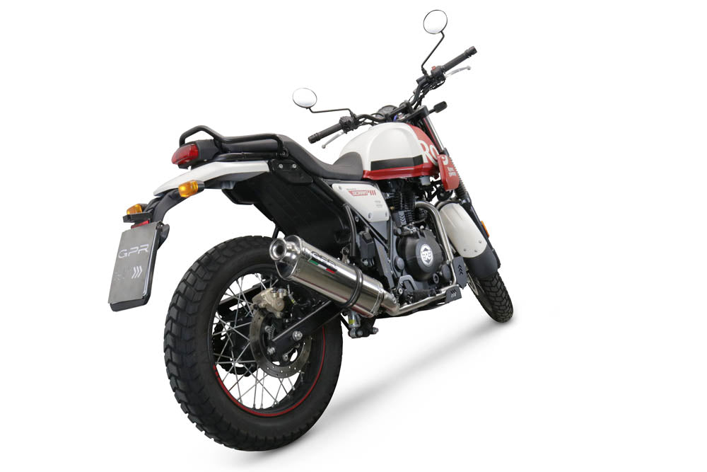 GPR Trioval Exhaust – Royal Enfield Scram 411 2022/2024 e5 2022/2024 – image 7