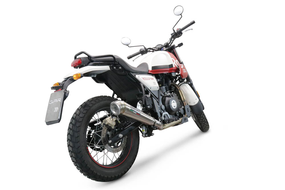 GPR Powercone Evo Exhaust – Royal Enfield Scram 411 2022/2024 e5 2022/2024 – image 7