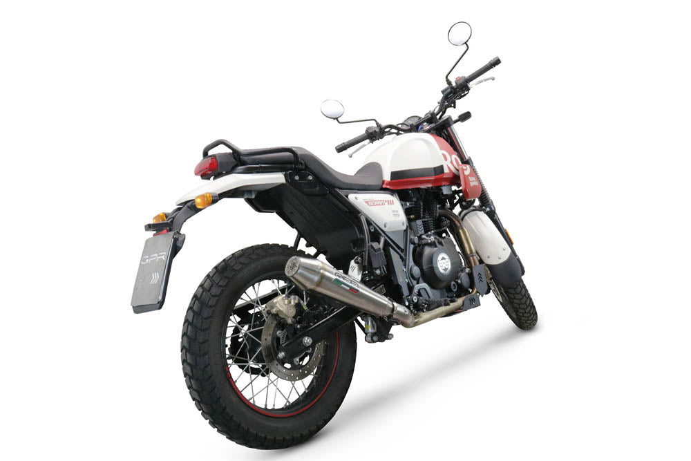 GPR Vintacone Exhaust – Royal Enfield Scram 411 2022/2024 e5 2022/2024 – image 4