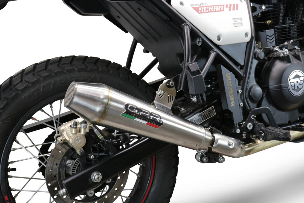 GPR Vintacone Exhaust – Royal Enfield Scram 411 2022/2024 e5 2022/2024 – image 5