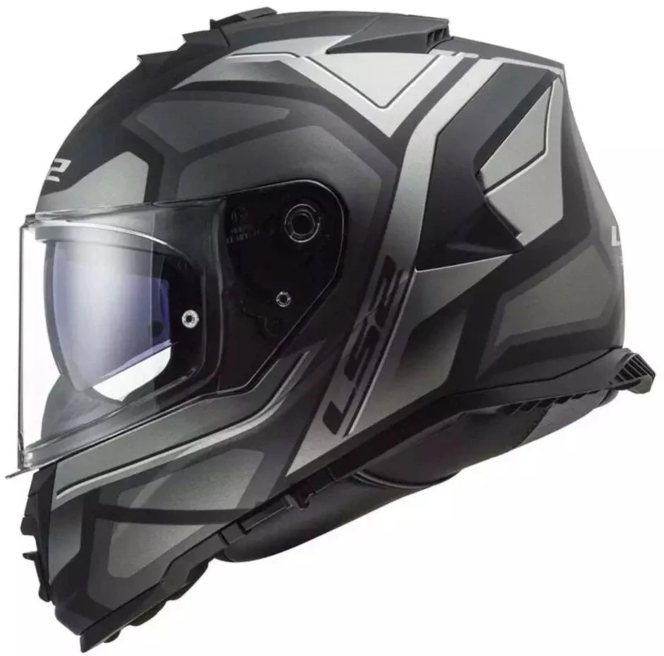 LS2 FF800 STORM II 2 FASTER MATTE TITANIUM