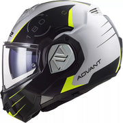 LS2 FF906 ADVANT CODEX GLOSSY WHITE BLACK