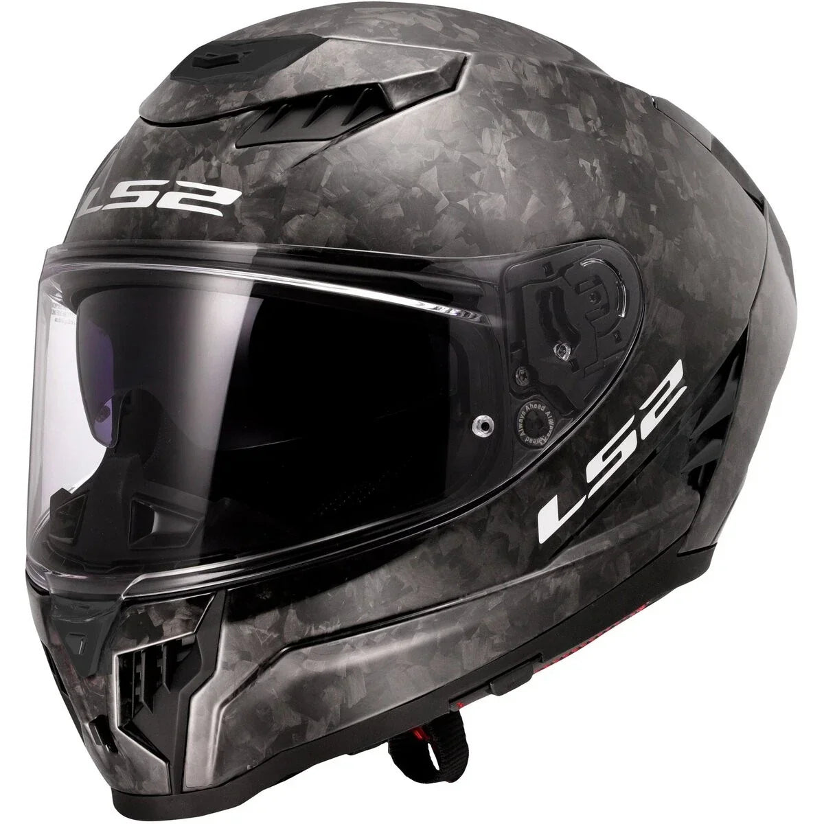 LS2 FF807 DRAGON GLOSSY FORGED CARBON
