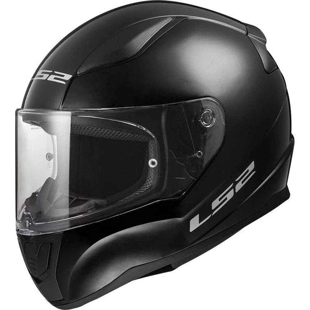 LS2 FF353 RAPID II 2 SOLID GLOSSY BLACK