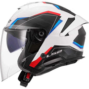 LS2 OF618 VERSO II 2 AIR WHITE RED BLUE
