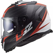 LS2 FF800 STORM II 2 NERVE MATTE BLACK RED