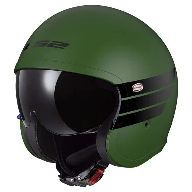 LS2 OF599 SPITFIRE II 2 RETRO MATTE MILITARY GREEN