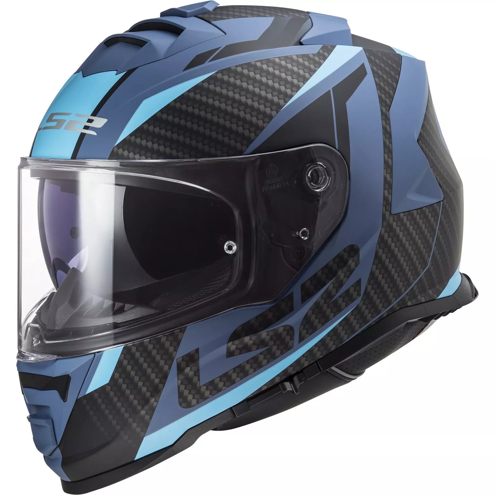 LS2 FF800 STORM II 2 RACER MATTE BLUE