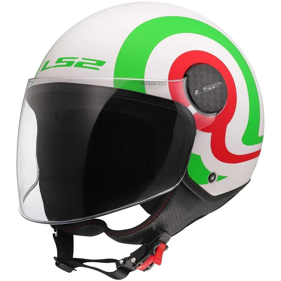 LS2 OF558 SPHERE LUX II 2 URBY MATTE GREEN WHITE RED