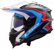 LS2 MX701 EXPLORER CARBON FRONTIER II 2 GLOSSY BLUE