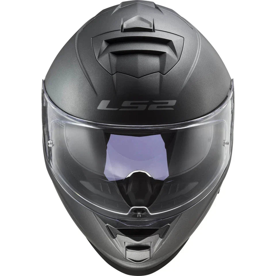 LS2 FF800 STORM II 2 SOLID MATTE TITANIUM