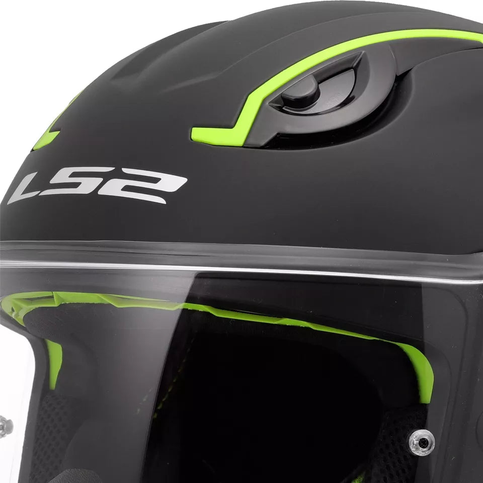 LS2 FF812 KID SOLID MATTE BLACK
