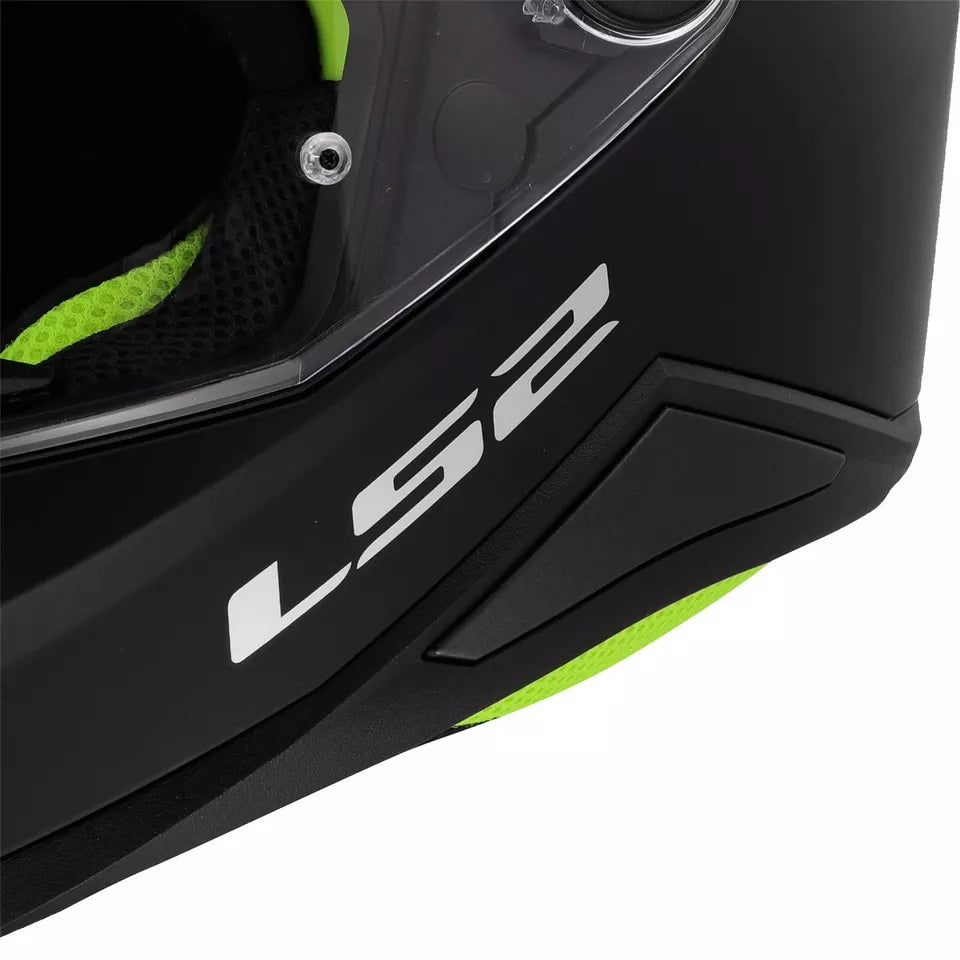 LS2 FF812 KID SOLID MATTE BLACK