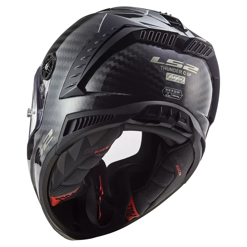 LS2 FF805 THUNDER GLOSSY CARBON