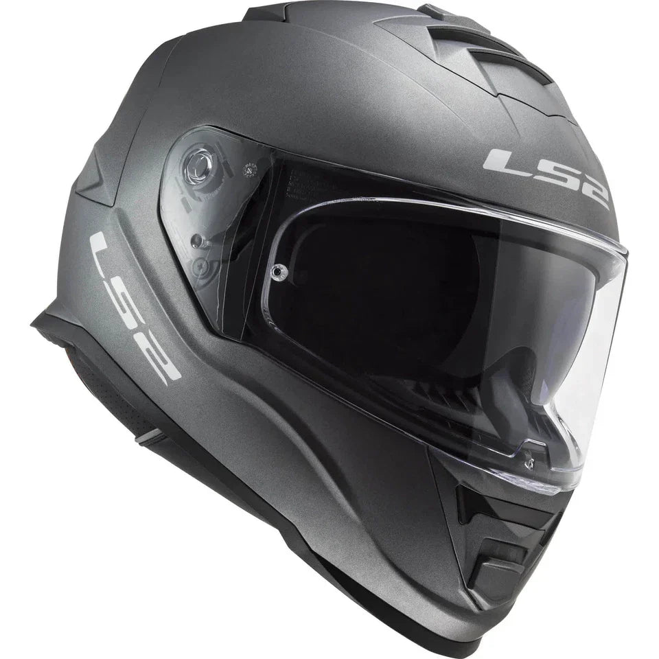 LS2 FF800 STORM II 2 SOLID MATTE TITANIUM