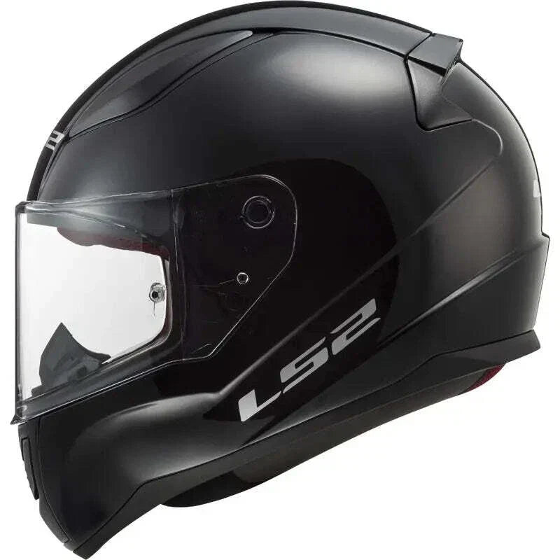 LS2 FF353 RAPID II 2 SOLID GLOSSY BLACK