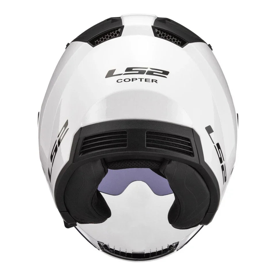 LS2 OF600 COPTER II 2 GLOSSY WHITE