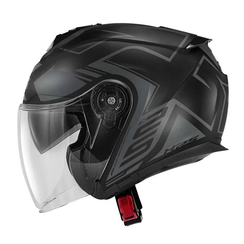 GIVI CASCO JET X25 TRACE MATTE BLACK/TITANIUM